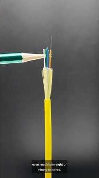 Indoor Multi-Core Fiber Optic Cable - 2, 4, 8, 48, 96 Cores | Aimifiber #fiber #fiberopticsolutions
