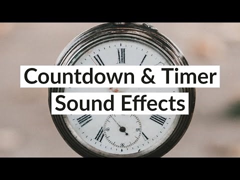 Countdown Timer Sound Effects (3-2-1, 5 Second, 10 Second)