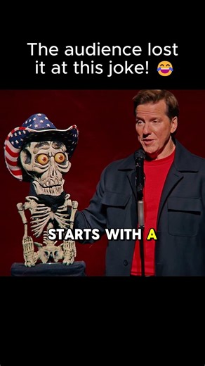 The audience completely lost it!😂 ‪@jeffdunham‬ #comedy #funny