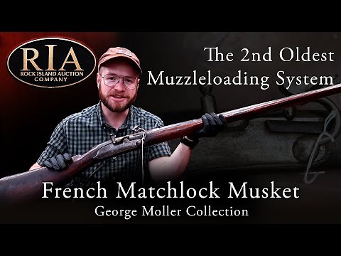 George Moller's 17th Century French Matchlock Musket | I Love Muzzleloading