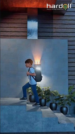 Hardoll 135 LED Solar Wall Light — Best Motion Sensor Solar Light Starting From ₹500 #motionsensor
