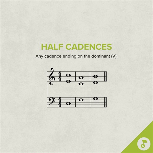 5.3K views · 25 reactions | Ever wondered what half cadence means? #musictheory #musicnotes #sheetmusic | Musicnotes | Facebook
