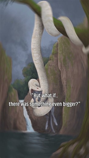 Titanoboa was the largest snake ever discovered… or was it? 👀💀 #fossils #mystery #snake #shorts