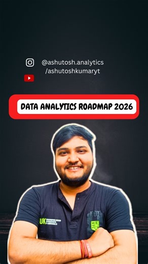 Ashutosh Kumar | Data Analytics & Science | SQL | Python on Instagram: "All resources for data analytics roadmap - https://shorturl.at/Id0oo"