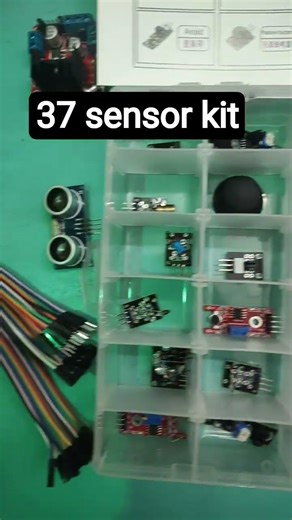 Arduino 37 in 1 Sensor Kit Tutorial for Beginners😲 #shorts #tech #arduinoproject #sensorkit