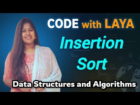 43.Insertion Sort Eg-2 || Data Structures and Algorithms 