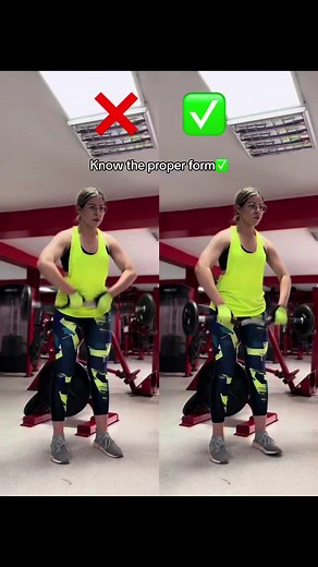 Know the proper form ✅#foryoupage #gymtok #bodybuilding #fyp #fullbodyworkout #knowthedifference #knowtheproperform #bodybuilding #الشعب_الصيني_ماله_حل😂😂 #fitnessmotivation #gymrat #legsworkout #tiktokindia #sportsontiktok #gymlover #gymsharkwomen #gluteworkout #bodybuilder #sportslover@Soukaina.errmili