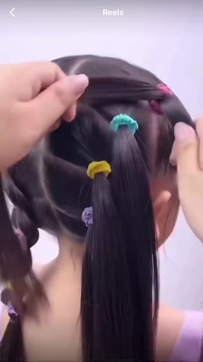 3.3M views · 29K reactions | Cute braid hair style easy to follow up #braids #viralreels2022 #hairgoals #partyhairdo #easyhairstylesforgirls #easyhairstyles #updohairstyles #updohairstyles #hairgoals #hair #haircolor #easyhair | Cut And Style Studio By Sid | Facebook