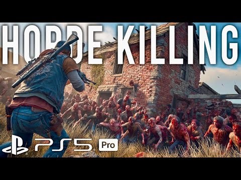 Days Gone Remastered Fighting Hordes In The Undead World | PS5 Pro Zombie Survival