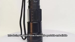 High Power Zoom Focus 2000 Lumen Flashlights P50 LED Waterproof Rechargeable LED Working Flashlight Red Light for Camping