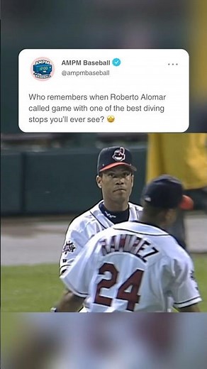 Who Remembers When Roberto Alomar Called Game? 👀