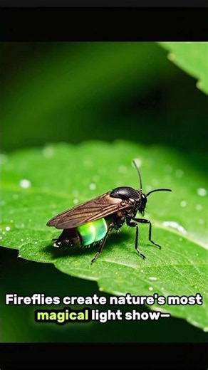 How Fireflies Glow: The Science Explained ✨🤯 #shorts #facts #curiosity #didyouknow