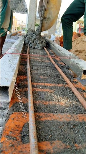 new sill band concrete #construction #building #viralvideo #work