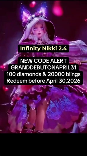NEW CODE Infinity Nikki 2.4