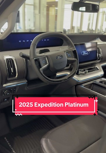 2025 Ford Expedition Platinum Overview and Features