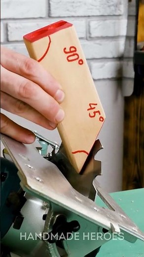 DIY gadget for setting the right angle for perfect cutting 📐