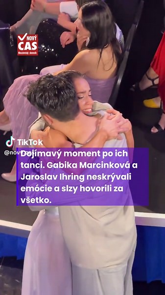 Dojímavý moment po ich tanci. 💃❤️ Gabika Marcinková a Jaroslav Ihring neskrývali emócie a slzy hovorili za všetko. 👉 Ako sa vám páčil ich výkon? Dajte nám vedieť do komentárov. 💬