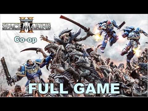 Warhammer 40K: Space Marine 2 - 3 Player Co-op Full Game Walkthrough [4K 60 FPS]
