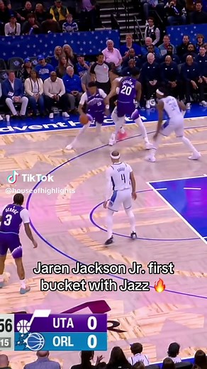 Jaren Jackson Jr. Scores First Bucket with Jazz