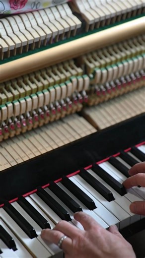 Prelude in G Op.32 No.5 by Rachmaninoff. I performed this a bit under tempo and muffled the piano’s tone with a light piece of fabric draped between the hammers and strings #piano #dream #russia
