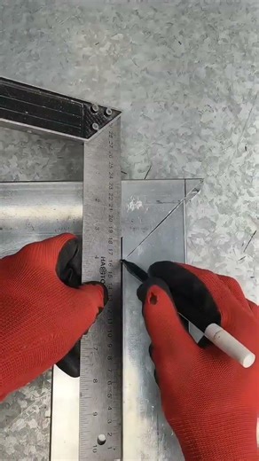 direct positioning and cutting techniques for metal square tubes of different sizes #weldingtech
