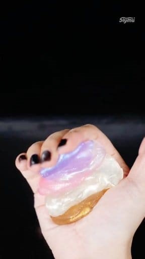 I'd like to name it 'champagne'#putty #slime #crunchy #crispy #satisfying #fyp #kidstiktok #relaxati | Asmr.huangaa