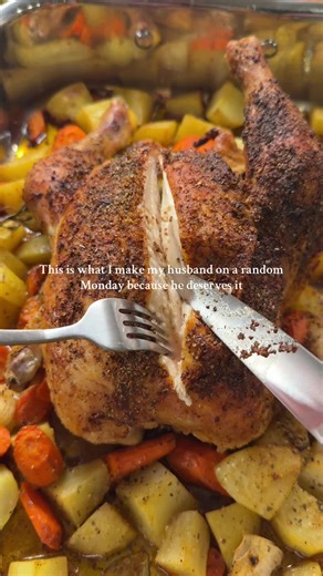 Oven Roasted Chicken with Vegetables Recipe