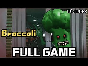 ROBLOX - Broccoli - FULL GAME Walkthrough & ENDING (4K60)