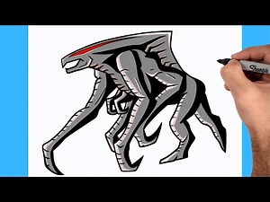 COMO DIBUJAR A MUTO | GODZILLA MONSTRUO