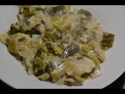 Poireaux crème fraîche recette cookeo