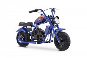 HOVER HEART Gas Mini Chopper Bike,49.4 CC 2-Stroke Dirt Bike Motorcycle with Headlight,Max Load 165Lbs, up to 20mph, EPA Approved
