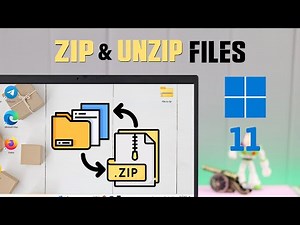 How To Make A ZIP Files in Windows 11! [Create]