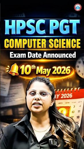 HPSC PGT Computer Science Exam Date 2026 | Haryana PGT Computer Science Exam Date Out