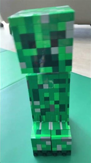 Minecraft creeper LEGO!!!