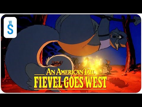 An American Tail: Fievel Goes West (1991) | Scene: Tiger is captured by a local mouse native tribe