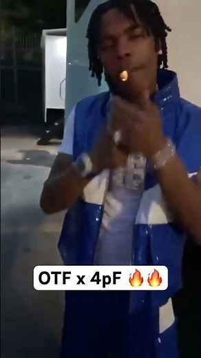 OTF x 4pF🔥🔥🖤 #rap #rapper #otf #lildurk #4pf