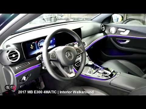 2017 Mercedes-Benz E300 4MATIC Review | Interior Walkaround | Part 2/7