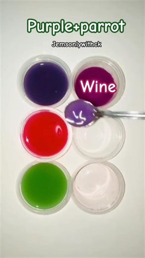 🧡💜"The Ultimate Color Explosion: purple & red Combo That’s Taking Over 2025! ✨ #colormixing #art