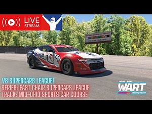 Racing the Australian V8 Gen 3 Supercars at Mid-Ohio Sports Car Course! (Portrait)