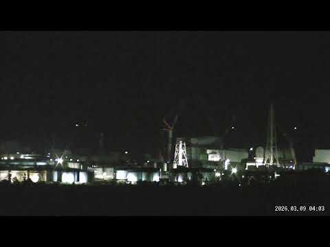【ライブカメラ】福島第一原子力発電所