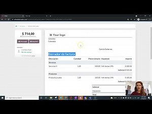 Cómo hacer tu primera factura en Odoo y el proceso completo