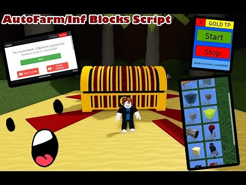 Build A Boat For Treasure AutoFarm/Inf Item Scripts EarbSploits