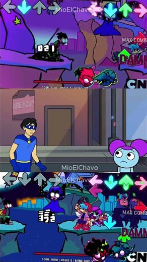 Pibby vs Glitched Teen Titan Go - Friday Night Funkin vs Glitched Legend Mod