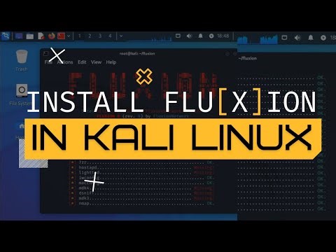 CARA INSTALL FLUXION DI KALI LINUX VIRTUALBOX WINDOWS 10