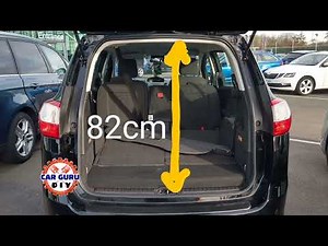 FORD C-Max 2011-2019 Boot Dimensions in Centimeters #CarGuruDIY