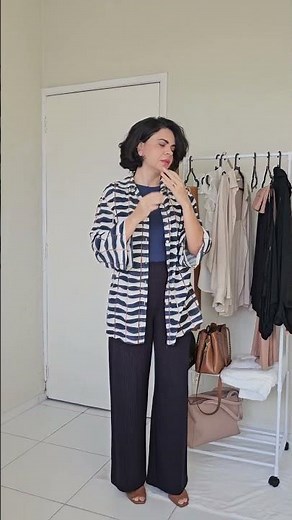 Como usar AZUL MARINHO no TRABALHO com um toque de bossa. Usaria?