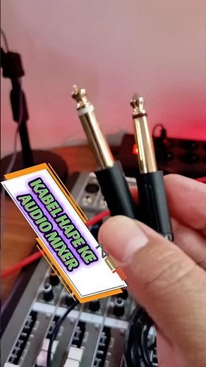 3.5mm Stereo to Dual Akai Mono Jack Splitter Cable