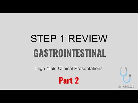 UMSLE STEP 1 HIGH YIELD GASTROINTESTINAL PATHOLOGY | GI PART 2
