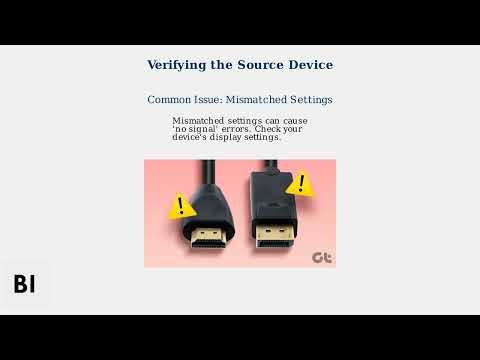 How to Check Signal Cable on a Samsung Monitor – HDMI/DP Test, Source & Reseat
