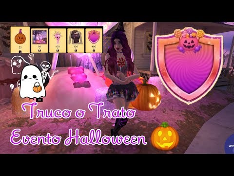 Nuevo Evento Avakin Life Halloween 🎃 2025/ Truco o Trato: Hechizos de azúcar 🍬🎃, nueva insignia.